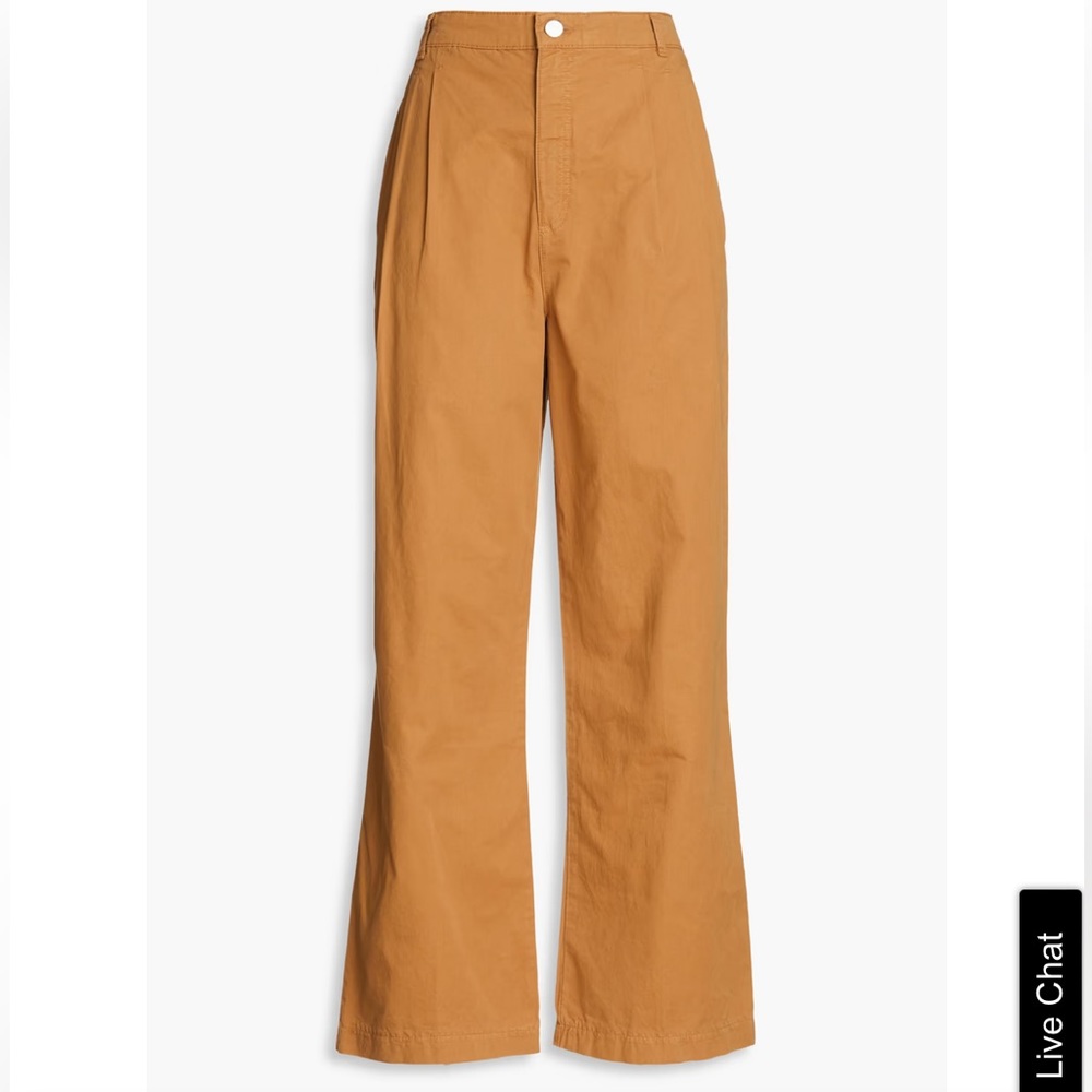 UNWORN Frame Twill Cotton Wide-Leg pants Size 26